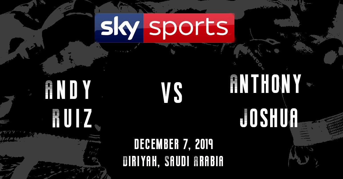 Andy Ruiz vs Anthony Joshua 12/7/19 Betting Odds and Pick