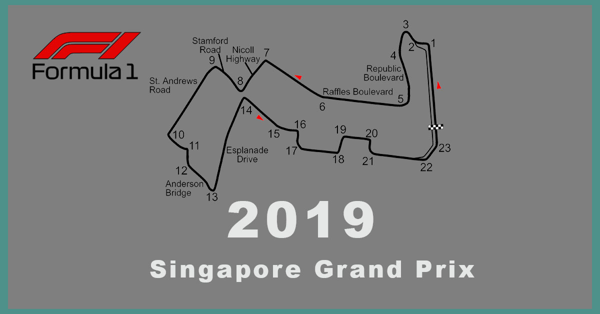 2019 Singapore Grand Prix Betting Odds and Pick