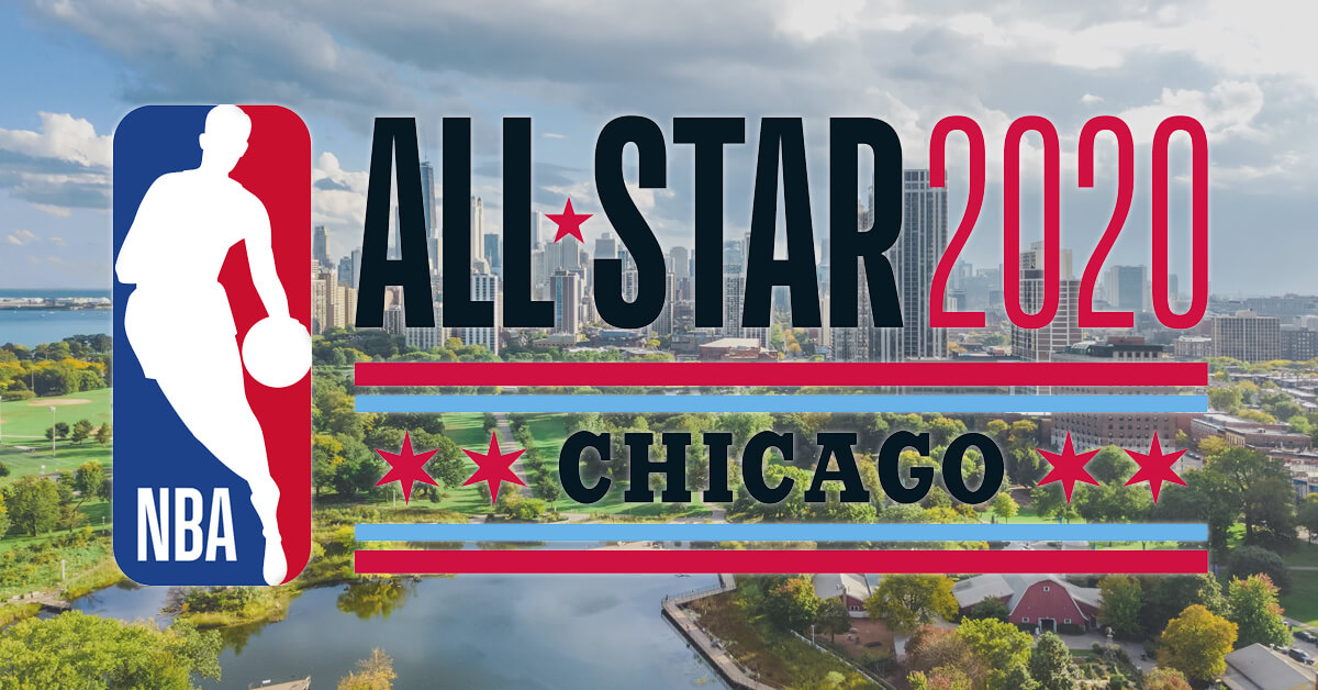 Chicago City - NBA Logo - 2020 NBA All-Star Logo