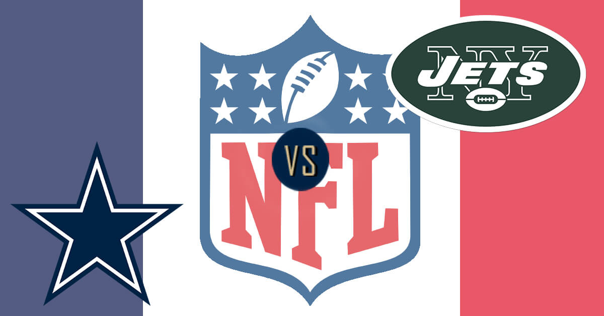 Dallas Cowboys vs New York Jets Logos - NFL Logo