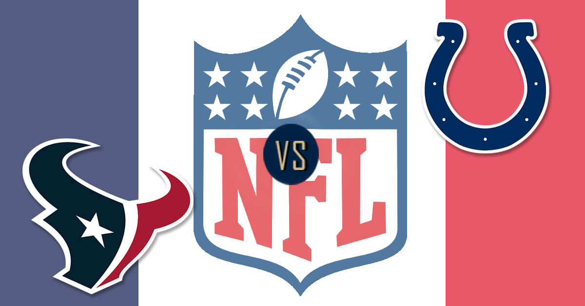 Houston Texans vs Indianapolis Colts Logos - NFL Logo
