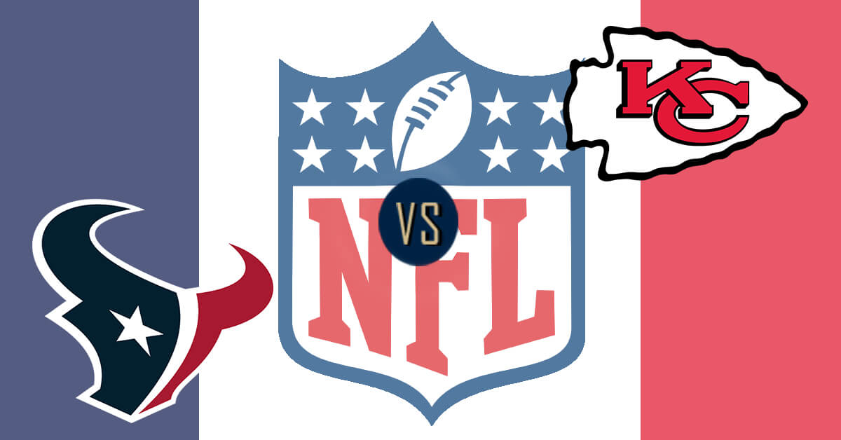 Houston Texans vs Kansas City Chiefs Logos - NFL Logo