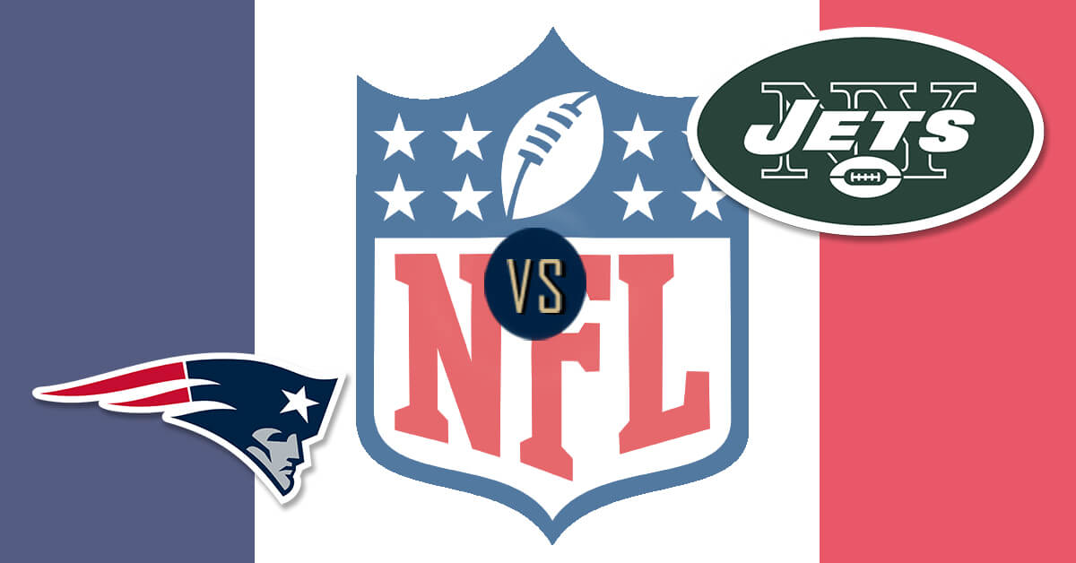 New England Patriots vs New York Jets Logos - NFL Logo