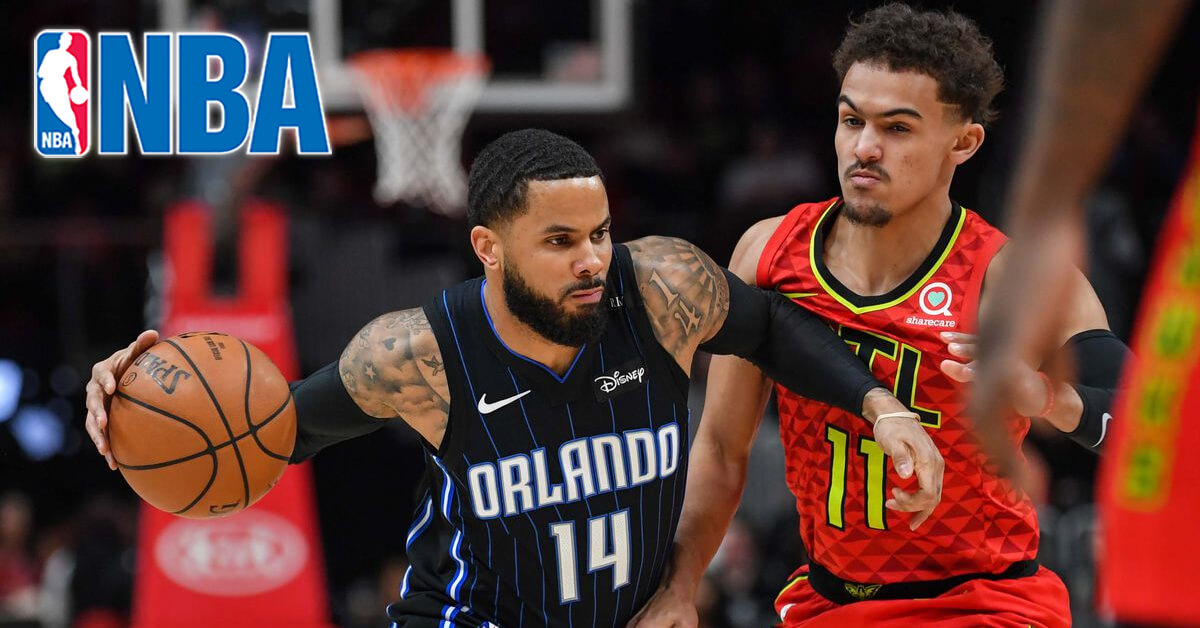 Orlando Magic vs Atlanta Hawks - NBA Logo
