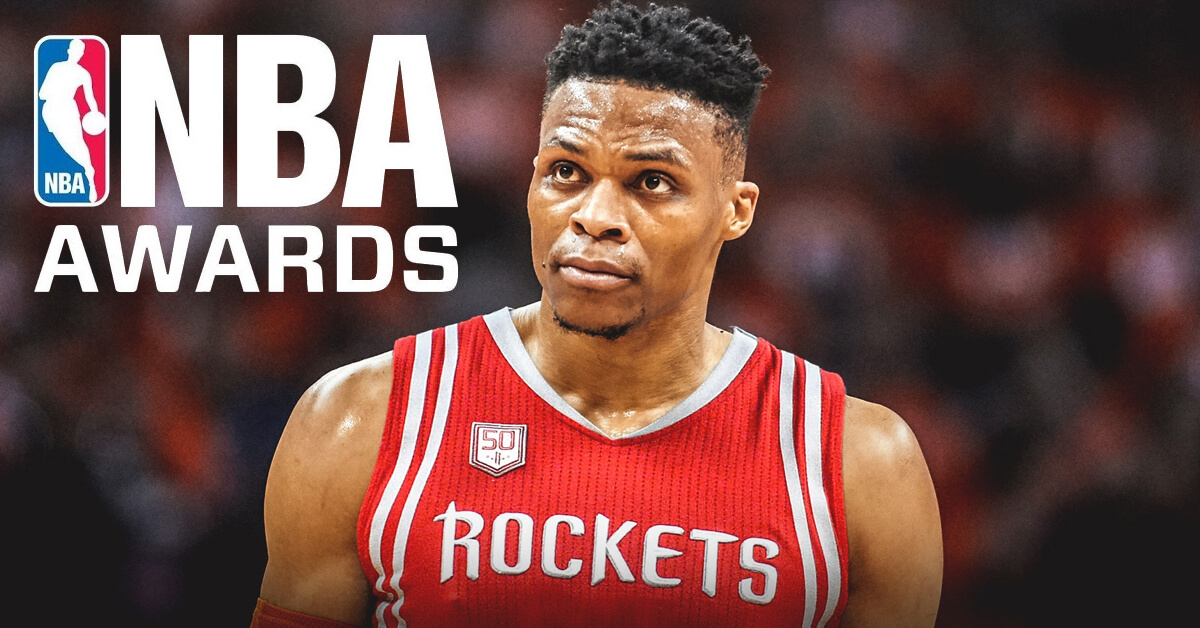 Russell Westbrook, Houston Rockets - NBA Awards Logo