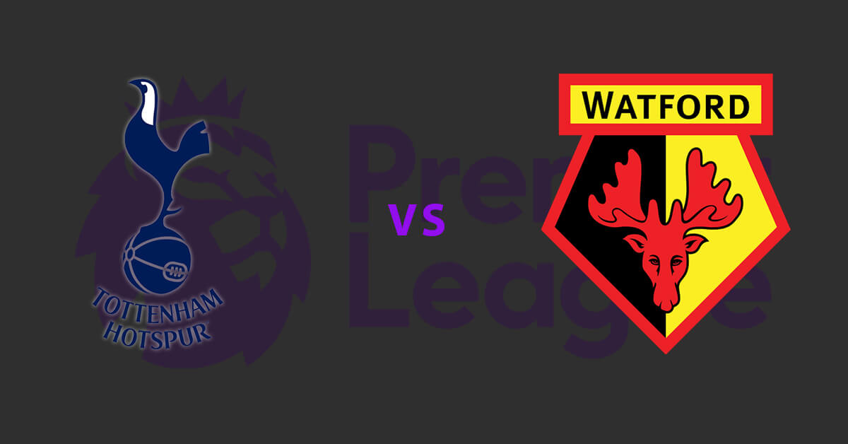 Tottenham vs Watford Logos - EPL Logo