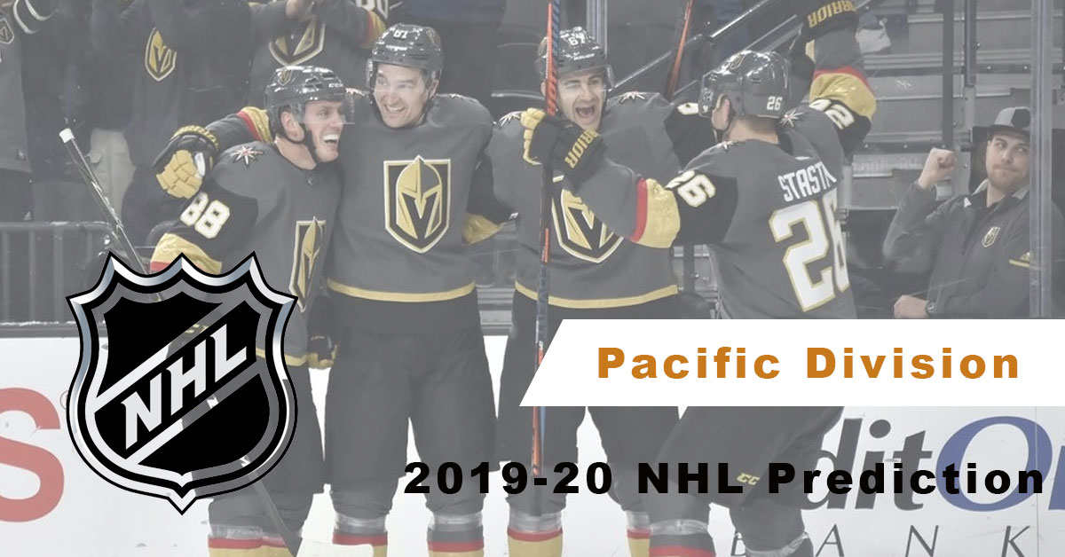 2019-20 NHL Pacific Division Winner Betting Odds