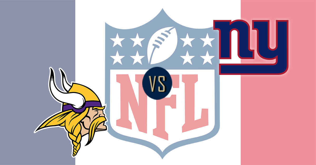 Minnesota Vikings vs New York Giants 10/6/19 Pick