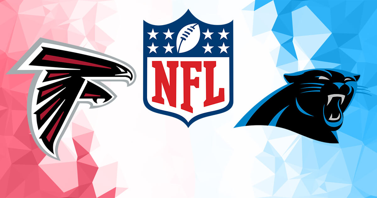 Atlanta Falcons vs Carolina Panthers Logos - NFL Logo