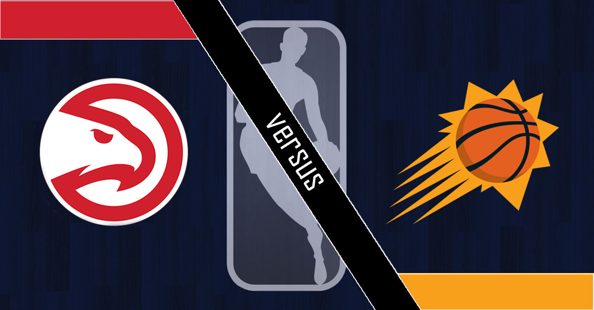 Atlanta Hawks vs Phoenix Suns Logos - NBA Logo