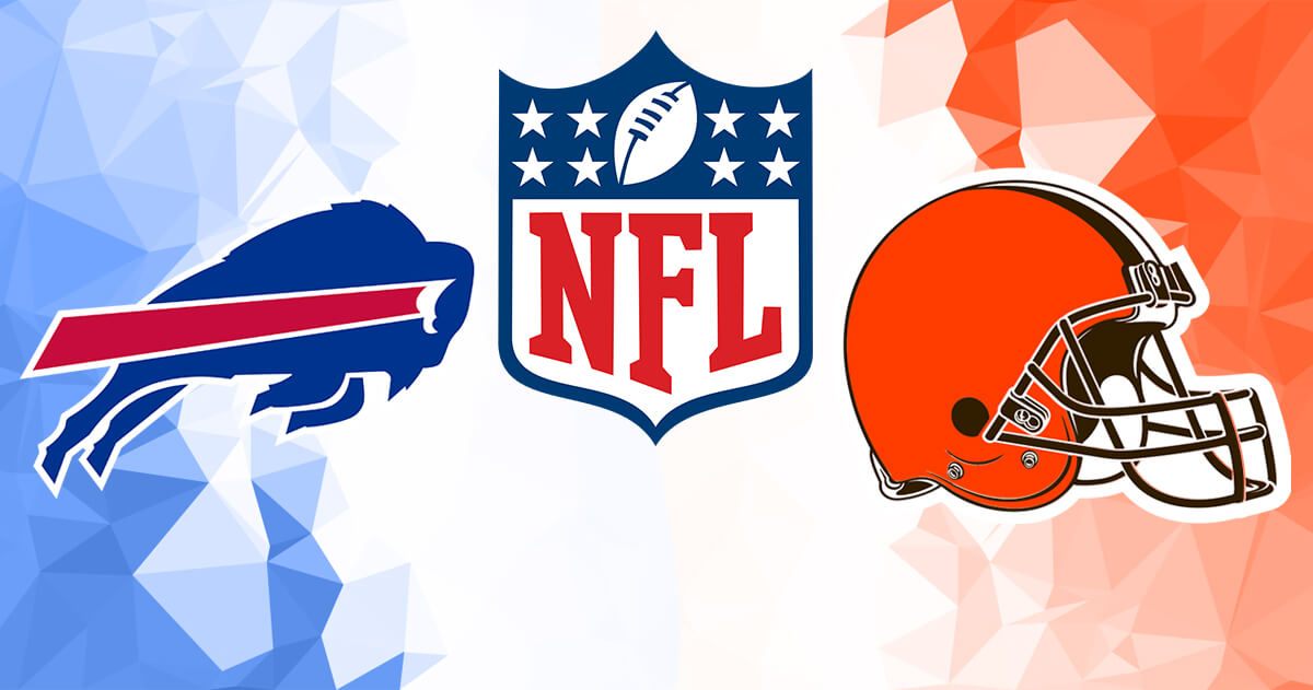 Buffalo Bills vs Cleveland Browns Logos - NFL Logo