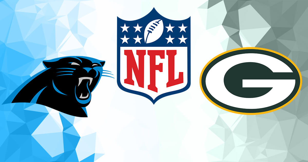 Carolina Panthers vs Green Bay Packers Logos - NFL Logo