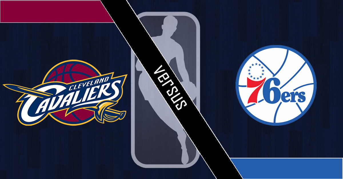 Cleveland Cavaliers vs Philadelphia 76ers Logos - NBA Logo
