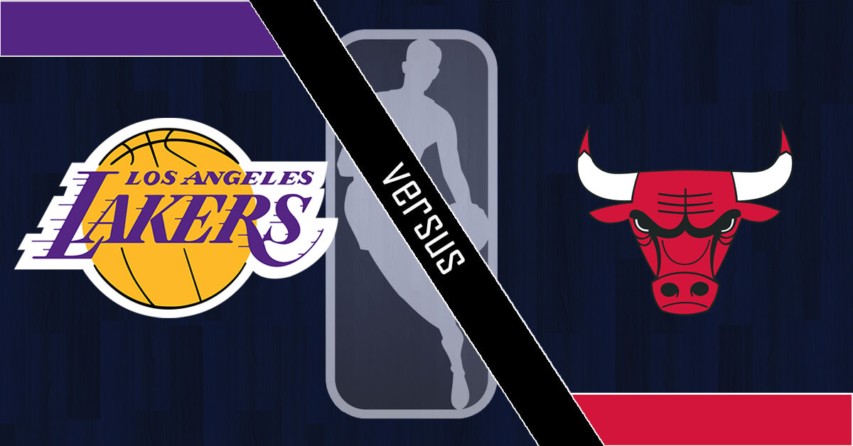 Los Angeles Lakers vs Chicago Bulls Logos - NBA Logo