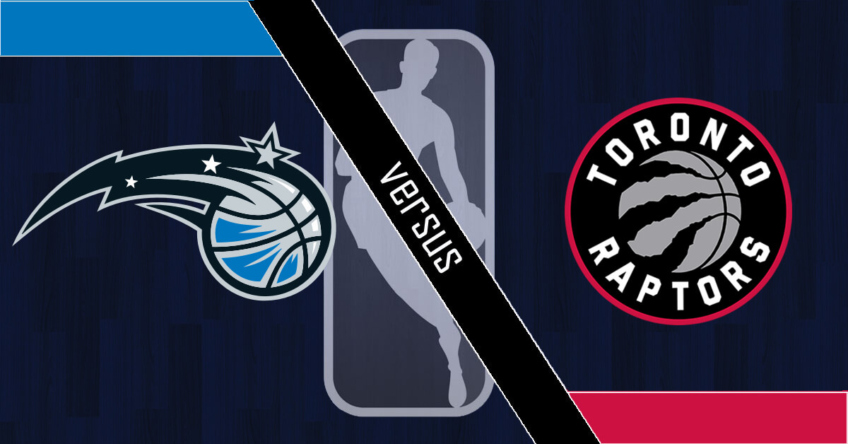 Orlando Magic vs Toronto Raptors Logos - NBA Logo