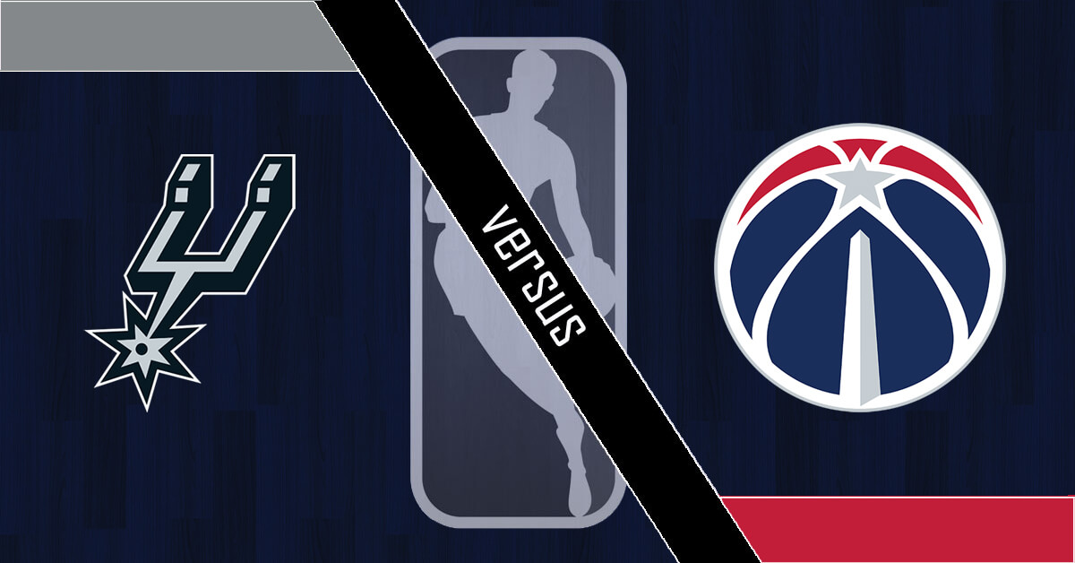 San Antonio Spurs vs Washington Wizards Logos - NBA Logo