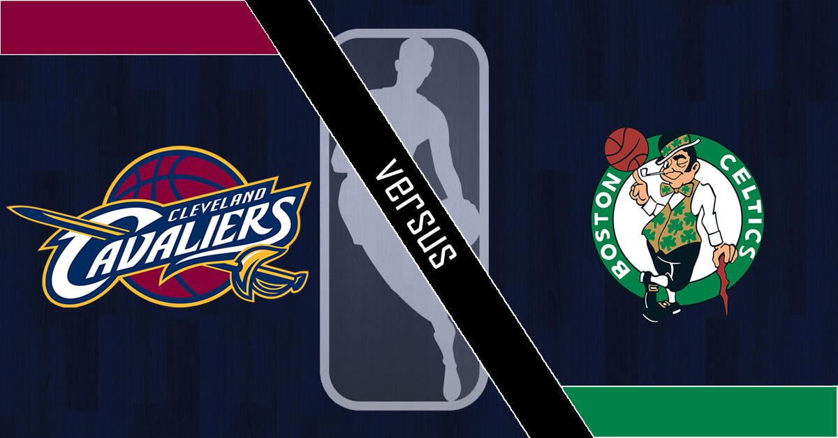 Cleveland Cavaliers vs Boston Celtics Logos - NBA Logo