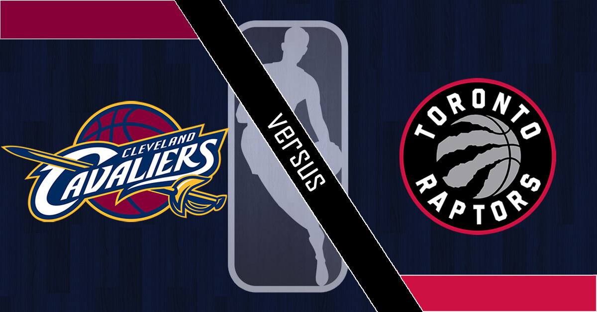 Cleveland Cavaliers vs Toronto Raptors Logos - NBA Logo