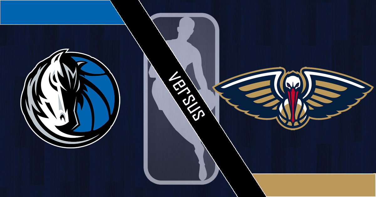 Dallas Mavericks vs New Orleans Pelicans Logos - NBA Logo