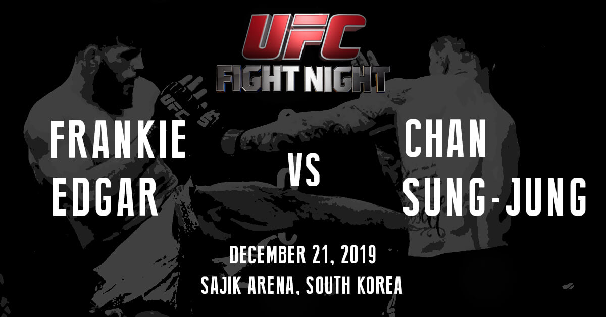 Frankie Edgar vs Chan Sung-Jung - UFC Fight Night Logo