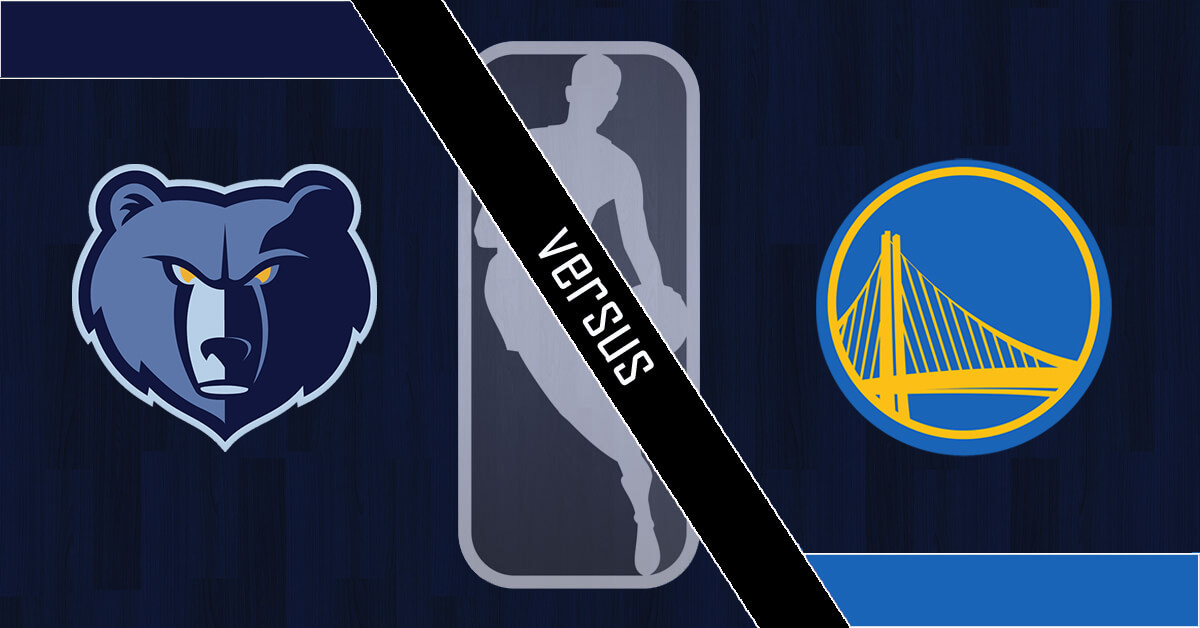 Memphis Grizzlies vs Golden State Warriors Logos - NBA Logo
