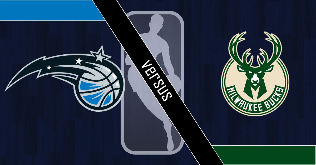 Orlando Magic vs Milwaukee Bucks Logos - NBA Logo