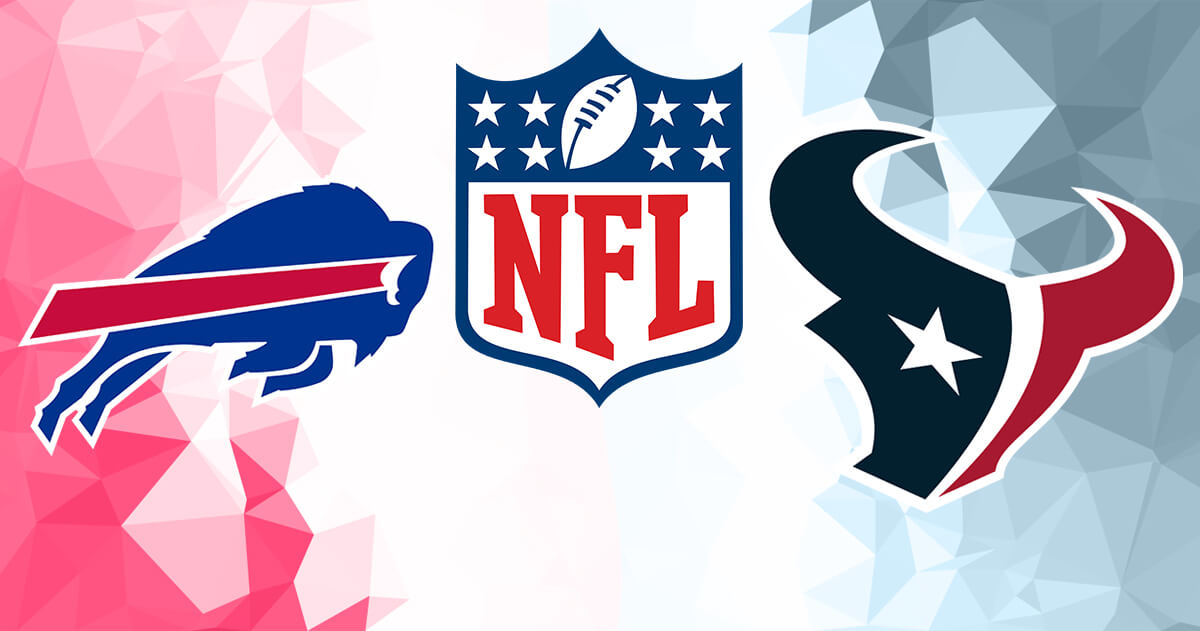 Buffalo Bills vs Houston Texans Logos - NFL Logo