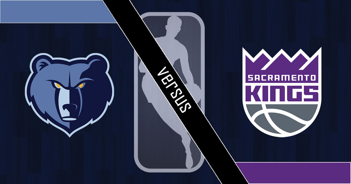Memphis Grizzlies vs Sacramento Kings Logos - NBA Logo