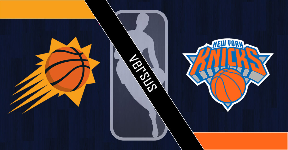 Phoenix Suns vs New York Knicks Logos - NBA Logo