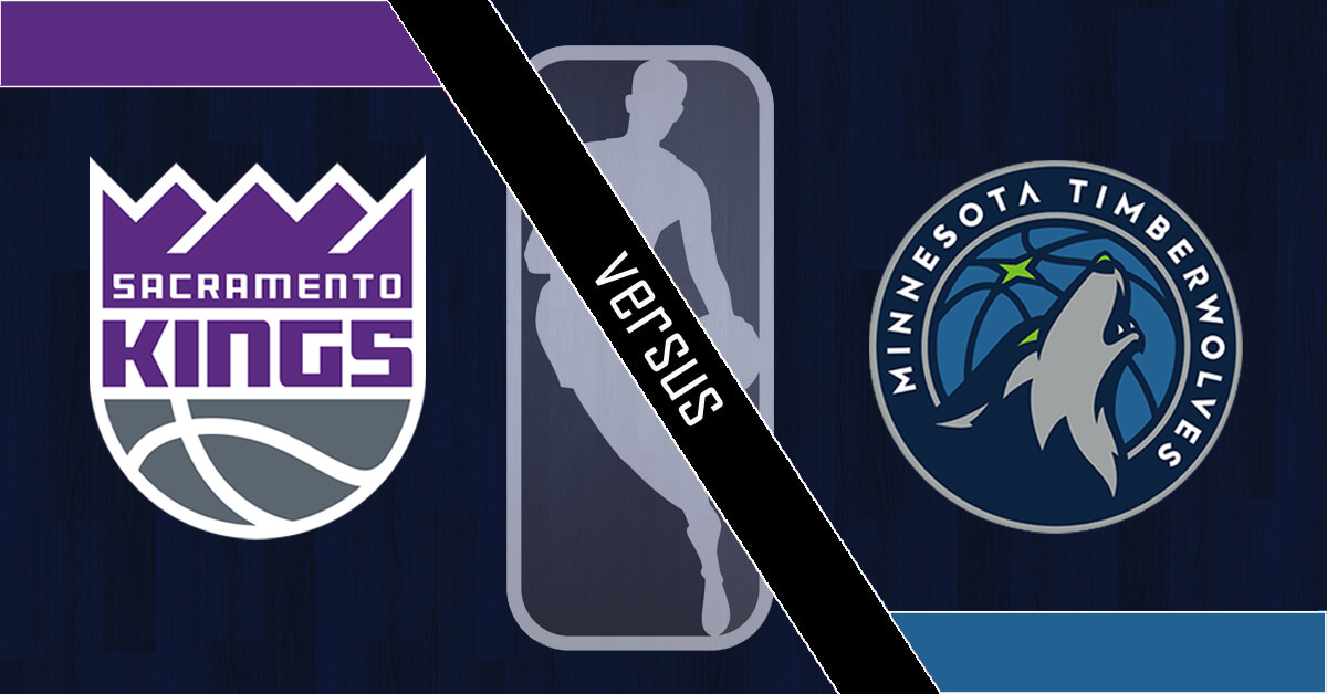 Sacramento Kings vs Minnesota Timberwolves Logos - NBA Logo