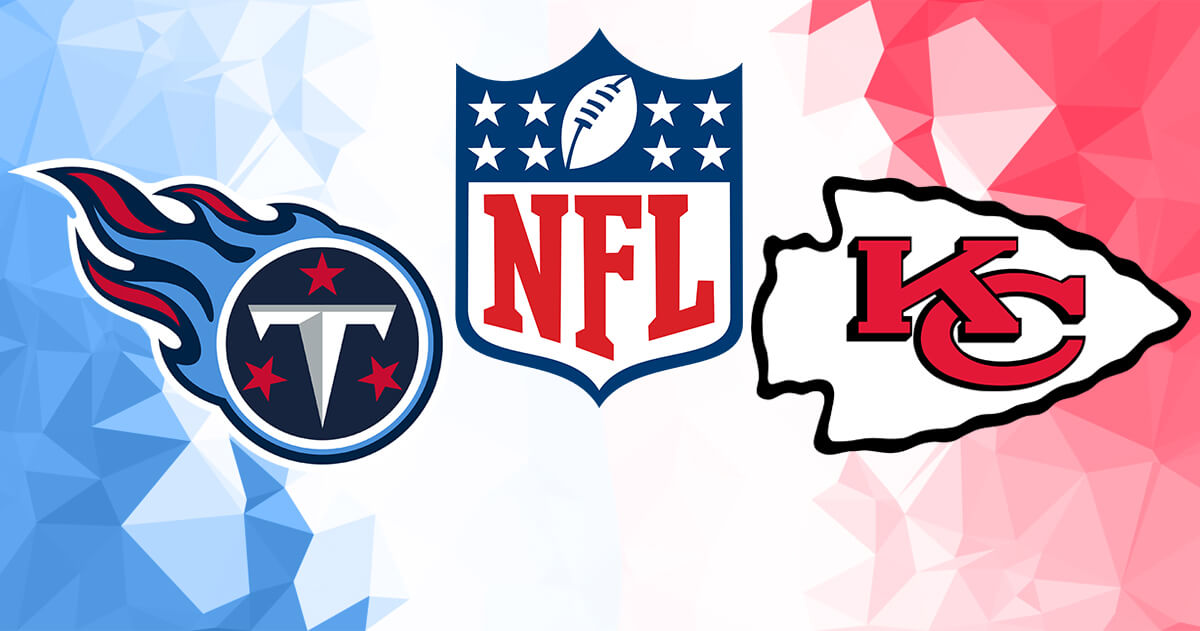 Tennessee Titans vs Kansas City Chiefs Logos - NFL Logo