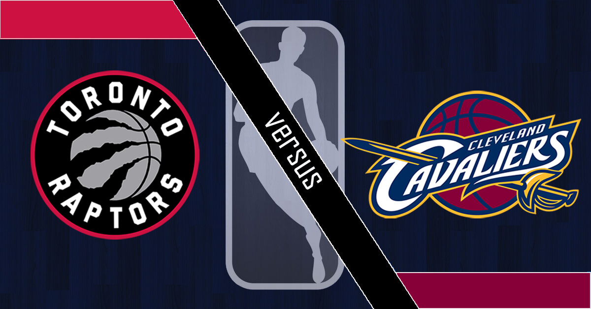 Toronto Raptors vs Cleveland Cavaliers Logos - NBA Logo