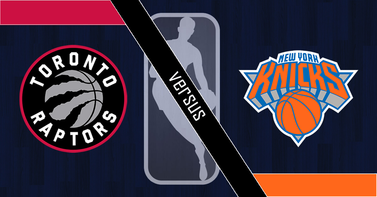 Toronto Raptors vs New York Knicks Logos - NBA Logos