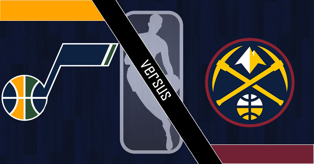 Utah Jazz vs Denver Nuggets Logos - NBA Logo