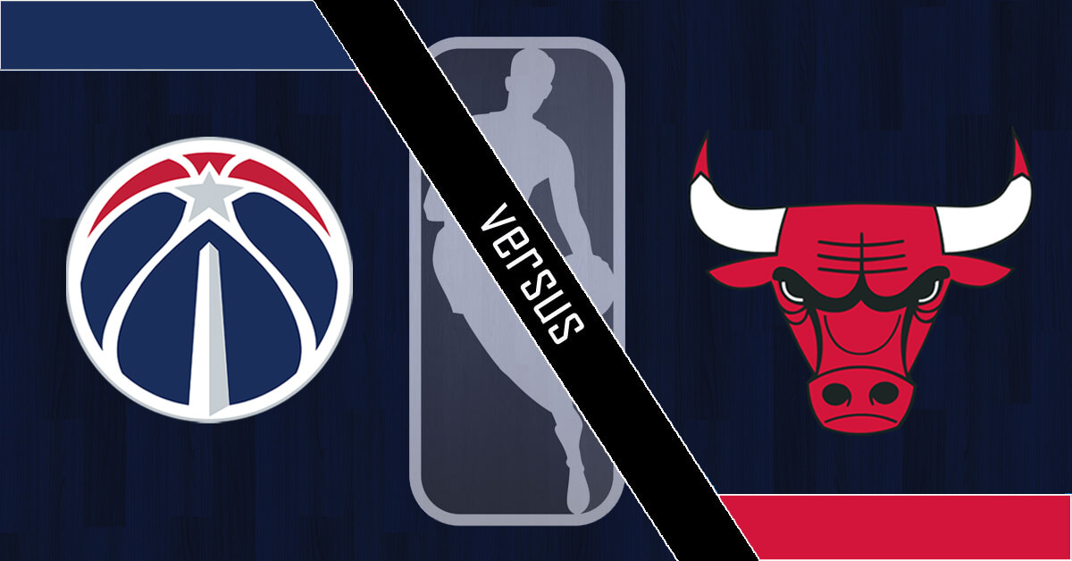 Washington Wizards vs Chicago Bulls Logos - NBA Logo