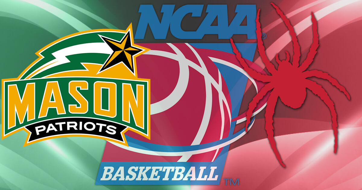 George Mason Patriots vs Richmond Spiders Logos - NCAA Basketball Logo