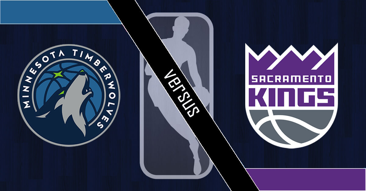 Minnesota Timberwolves vs Sacramento Kings Logos - NBA Logo