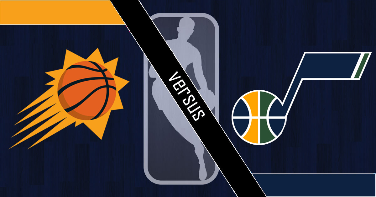 Phoenix Suns vs Utah Jazz Logos - NBA Logo