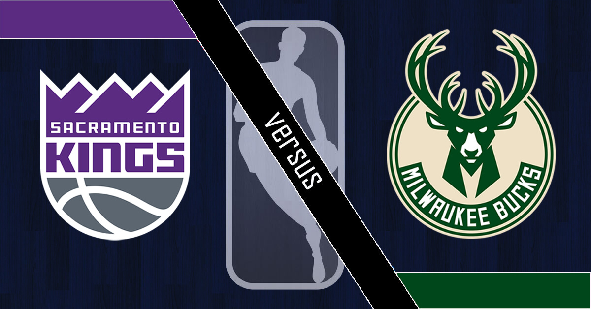 Sacramento Kings vs Milwaukee Bucks Logos - NBA Logo