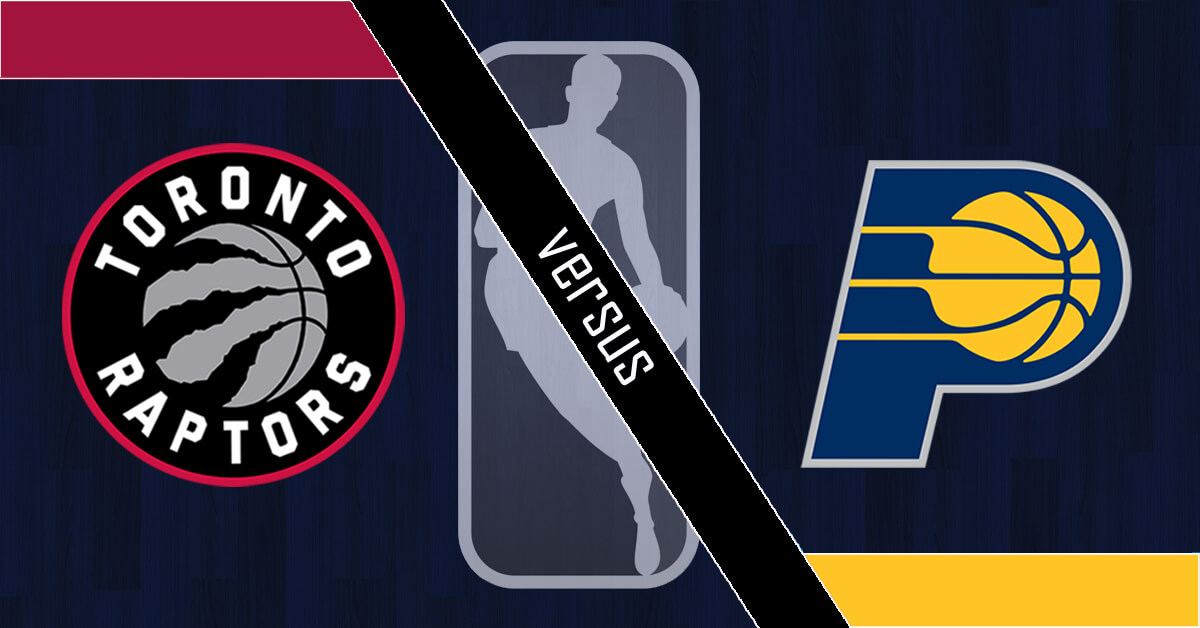 Toronto Raptors vs Indiana Pacers Logos - NBA Logo
