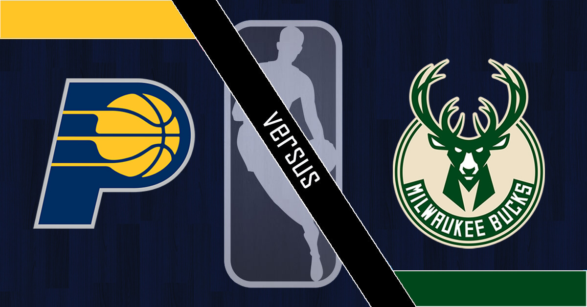 Indiana Pacers vs Milwaukee Bucks Logos - NBA Logo