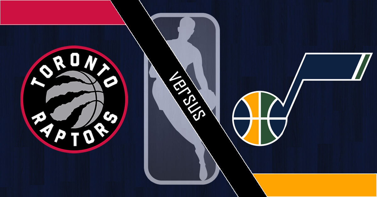 Toronto Raptors vs Utah Jazz Logos - NBA Logo