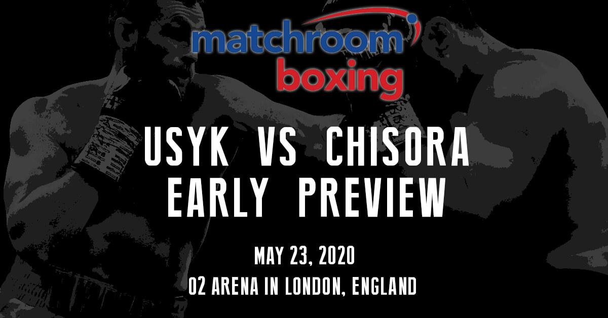 Usyk vs Chisora Early Betting Preview - Matchroom Boxing Logo