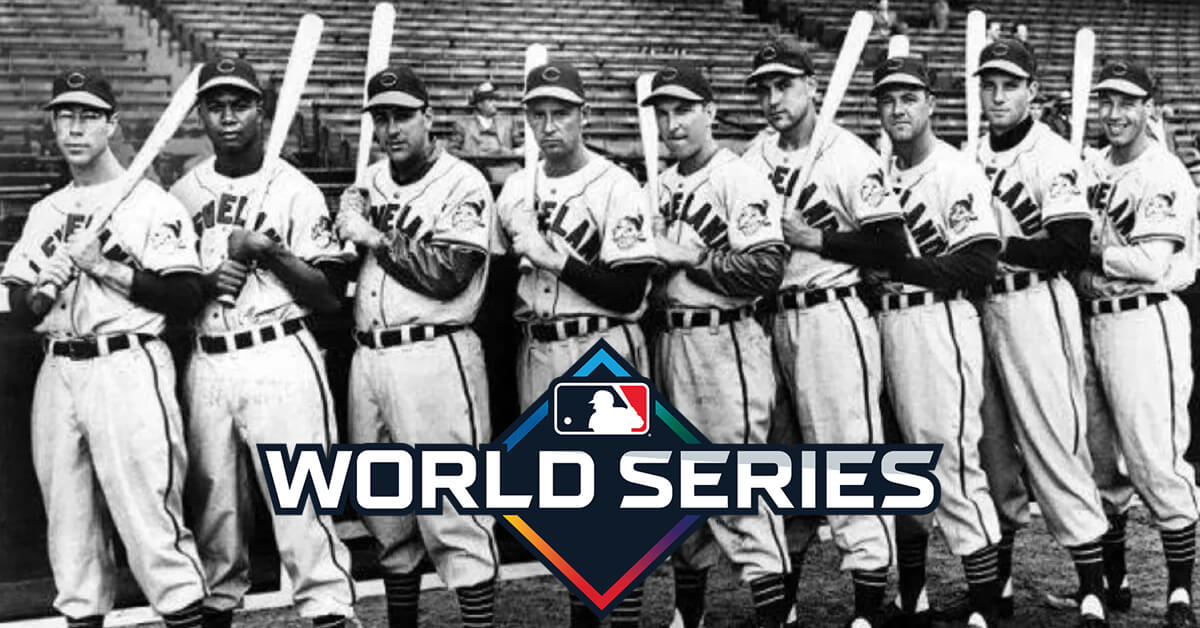 Cleveland Indians Team 1948 - MLB World Series Logo