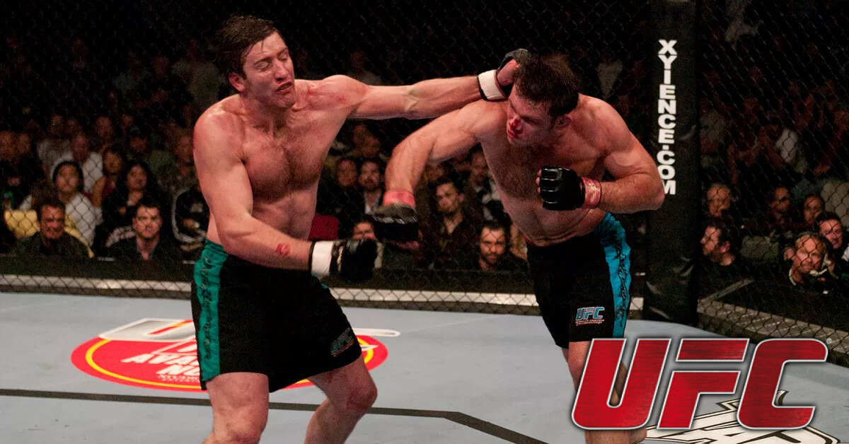 Fight Between Forrest Griffin and Stephan Bonnar at the TUF 9 Finale - UFC Logo