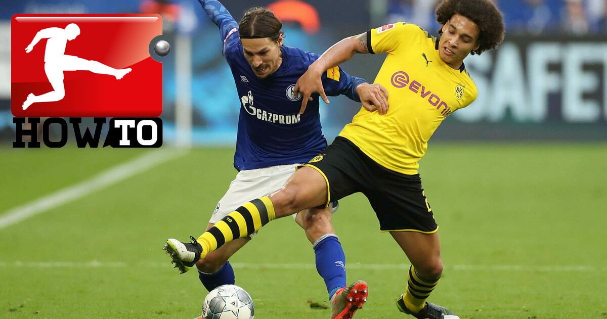 Borussia Dortmund vs Schalke 04 - Bundesliga Logo - How To