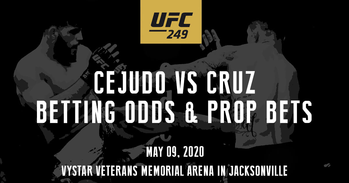 Henry Cejudo vs Dominick Cruz Betting Odds - UFC 249 Logo
