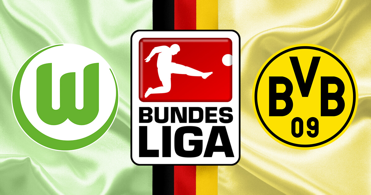 Wolfsburg vs Borussia Dortmund - Bundesliga Logo