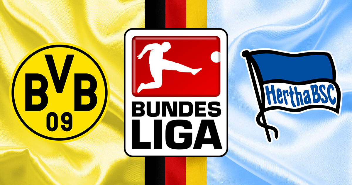 Borussia Dortmund and Hertha Berlin Logo - Bundesliga Logo