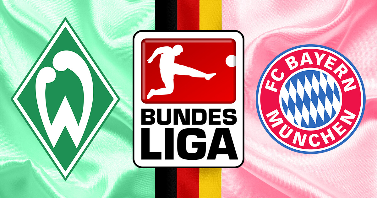 Werder Bremen vs Bayern Munich Logos - Bundesliga Logo